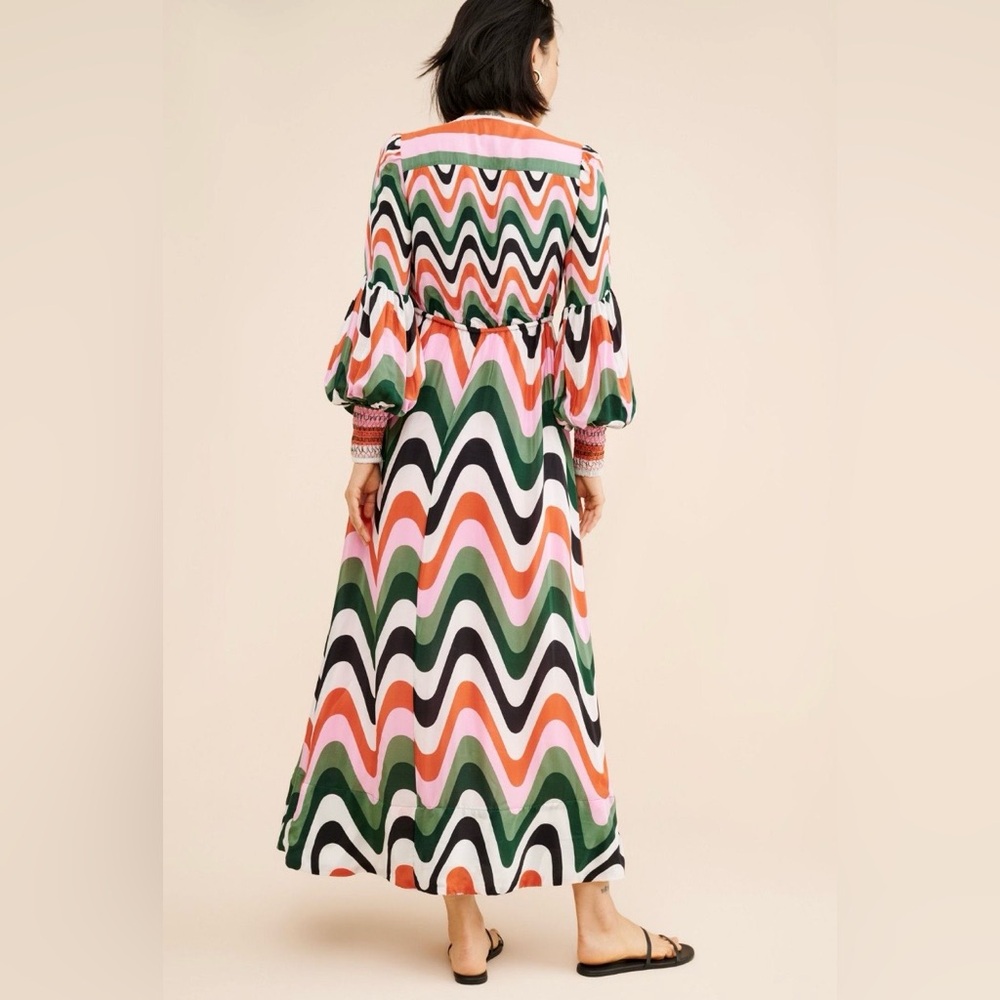 FARM Rio Vibrant Long Sleeve Dress - Picture 3 of 4